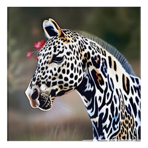 Funky Leopard Appaloosa Acrylic Print