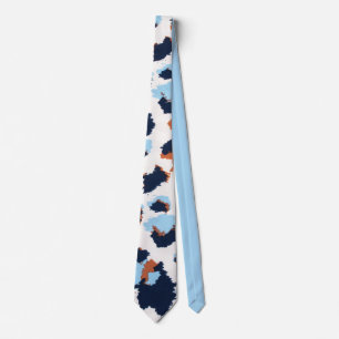 Funky Leopard Patterns Animal Zoo Art Animal Art Neck Tie