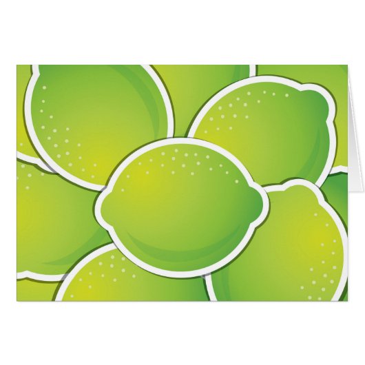 Funky lime cards (Front Horizontal)