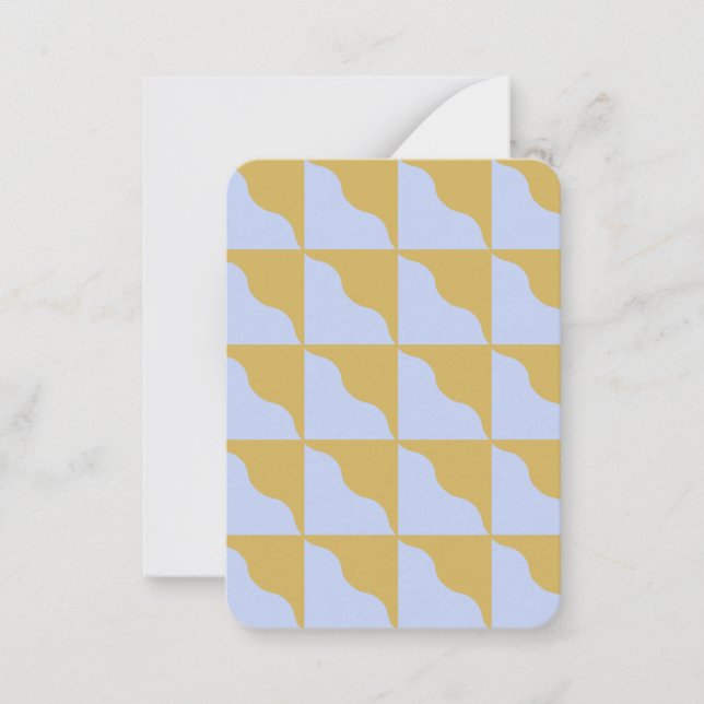 Funky Little Note Card - Blank! (Front)