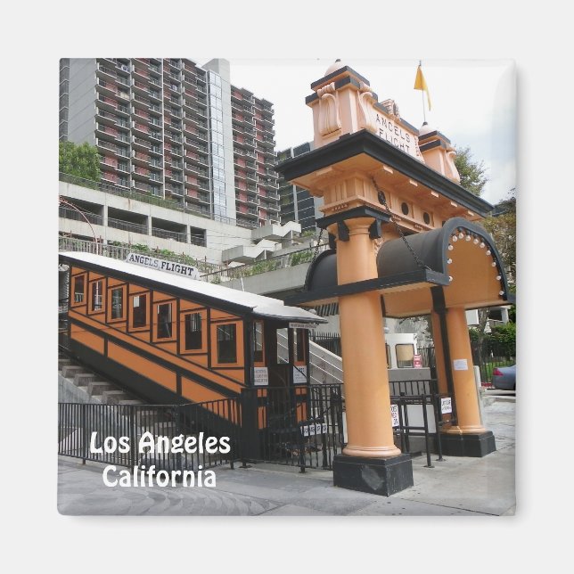 Funky Los Angeles Downtown Magnet! Magnet (Front)