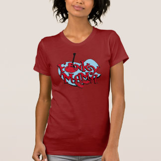 Funky Mama red T T-Shirt
