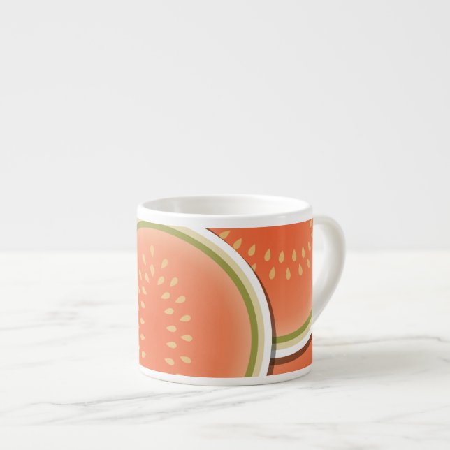 Funky melons espresso cup (Front Right)