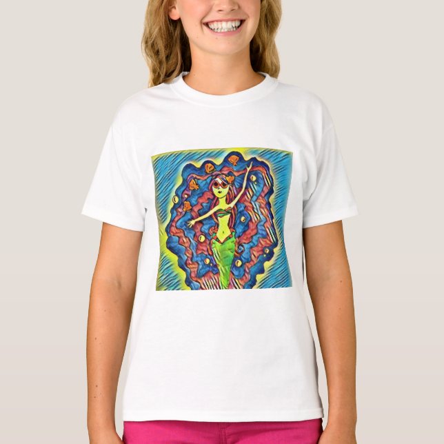 Funky mermaid shirt (Front)