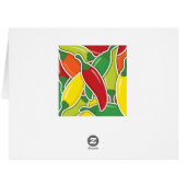 Funky mixed chilli peppers (Back Horizontal)