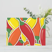 Funky mixed chilli peppers (Standing Front)