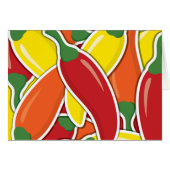 Funky mixed chilli peppers (Front Horizontal)