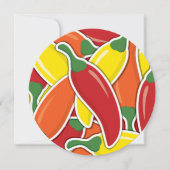 Funky mixed chilli peppers (Front)