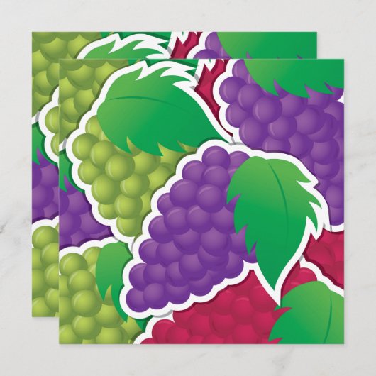 Funky mixed grapes (Front/Back)