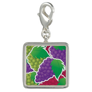 Funky mixed grapes charm