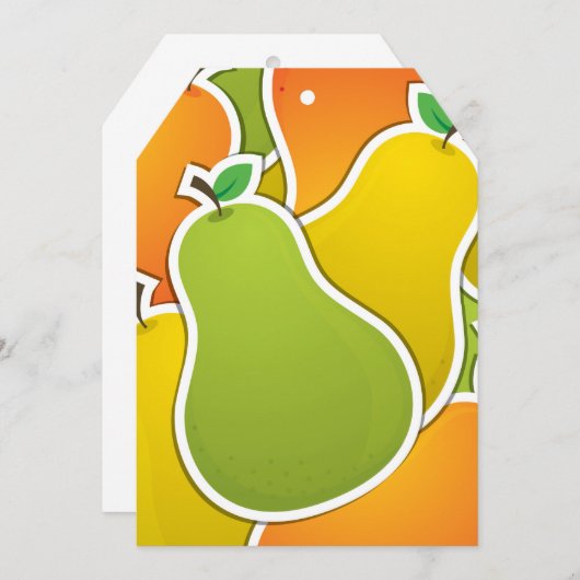 Funky mixed pear (Front/Back)