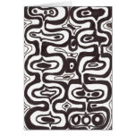 Funky Modern Art Card