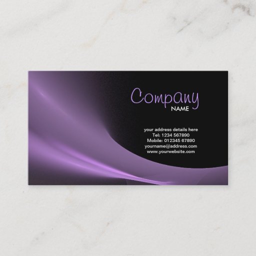 Customizable Funky Modern Business Card