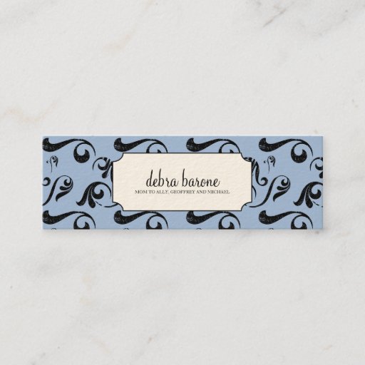 Customizable Funky Mommy Calling Cards Business Card Template