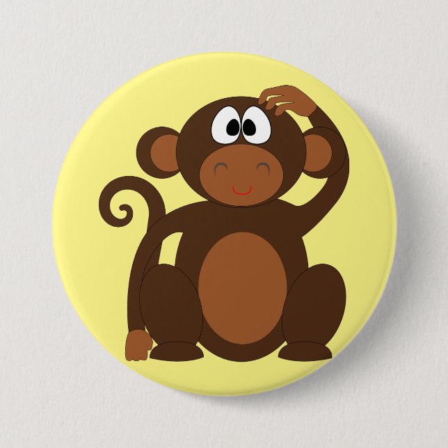 Funky Monkey Button (Front)
