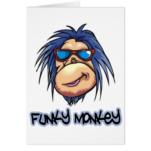 Funky Monkey Cards (Front)