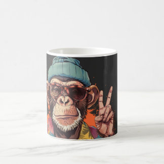 Funky Monkey Color Morph Mug