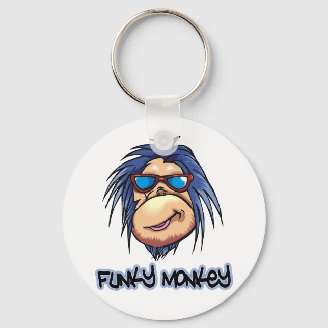 Funky Monkey Keychain (Front)