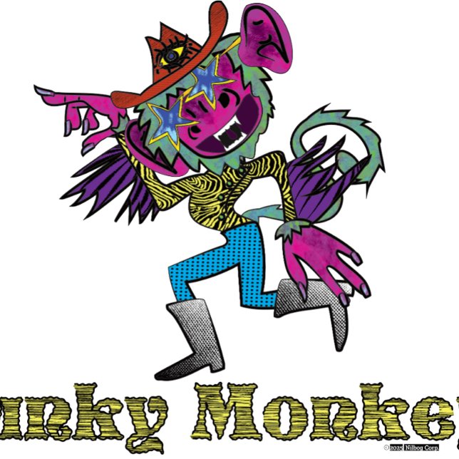 Funky Monkey  Sticker (Creator Uploaded)