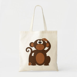 Funky Monkey Tote Bag