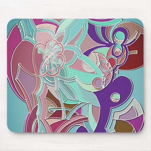 Funky Mouse Pad (Front)