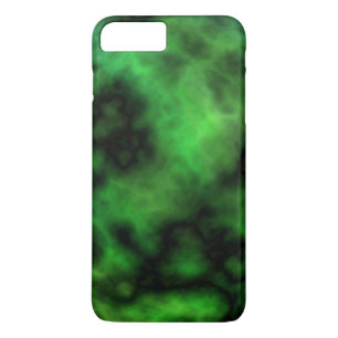 Funky Neon Green Emerald Halloween Abstract iPhone 8 Plus/7 Plus Case
