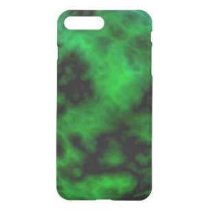 Funky Neon Green Emerald Halloween Abstract iPhone 8 Plus/7 Plus Case