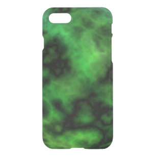 Funky Neon Green Emerald Halloween Abstract iPhone SE/8/7 Case