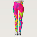 Funky Neon Leggings<br><div class="desc">Funky Design
Makes a great gift for a trendy girl,  enjoy these fun and colorful 80s inspired leggings today!</div>