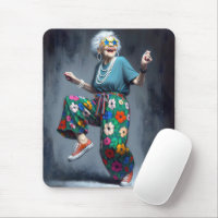 Funky Old Lady Dancing