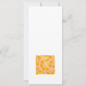 Funky orange wedges (Back)