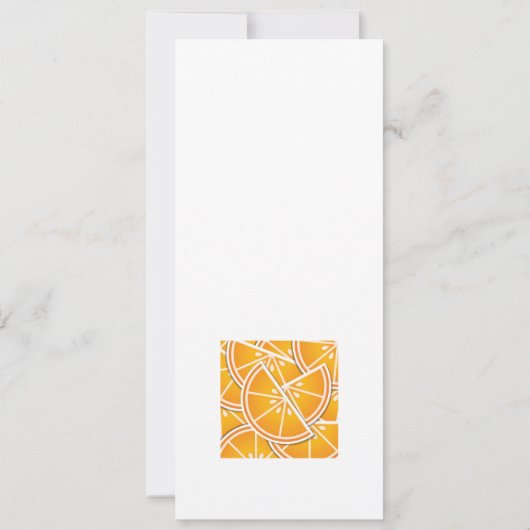 Funky orange wedges (Back)