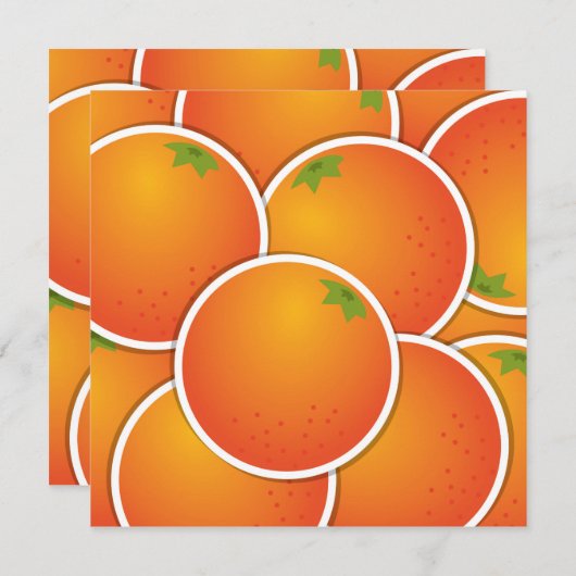 Funky oranges (Front/Back)
