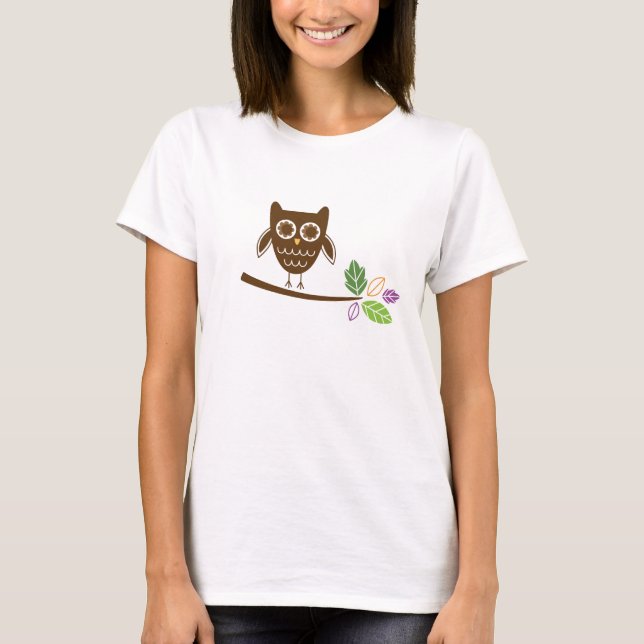 funky owl shirt (Front)