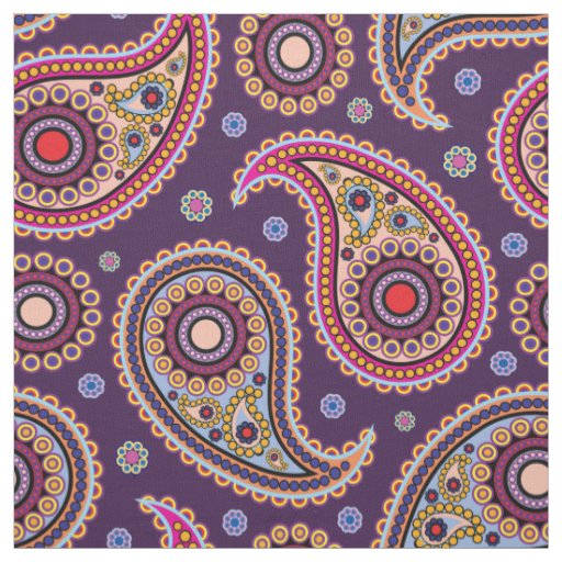 Funky Paisley Fabric