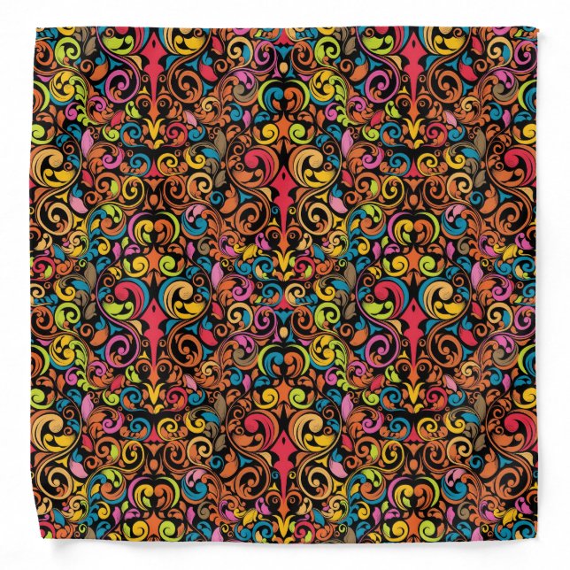 Funky pattern bandana (Front)