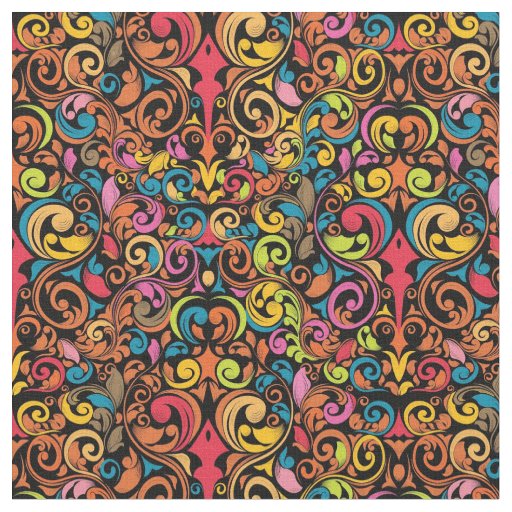 Funky pattern fabric