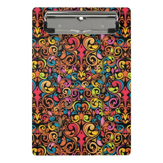 Funky pattern mini clipboard (Front)