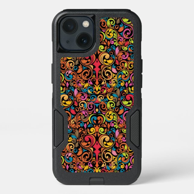Funky pattern otterbox iPhone case (Back)