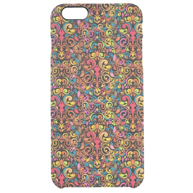 Funky pattern uncommon iPhone case (Back)