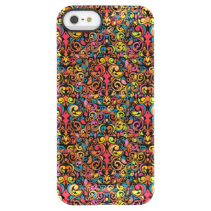 Funky pattern permafrost iPhone SE/5/5s case