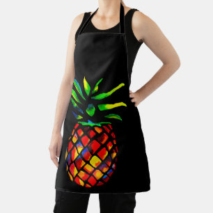 Funky pineapple apron