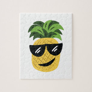 Funky Pineapple Jigsaw Puzzle