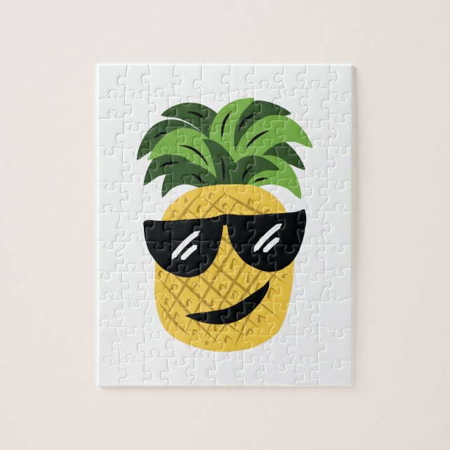 Funky Pineapple Jigsaw Puzzle (Vertical)