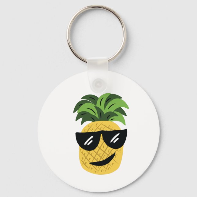 Funky Pineapple Keychain (Front)