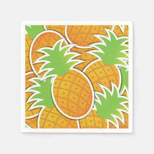 Funky pineapple napkins
