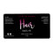 Funky Pink And Black Hair Serum Labels