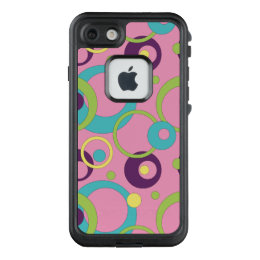 Funky Pink Circles Lifeproof Case