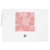 Funky pink grapefruit wedges (Back Horizontal)