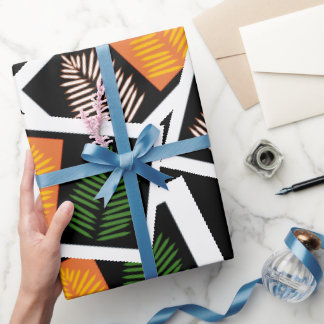 Funky Pinnate Wrapping Paper
